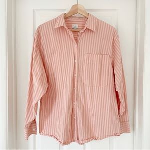 Target A New Day striped long sleeves button shirt
